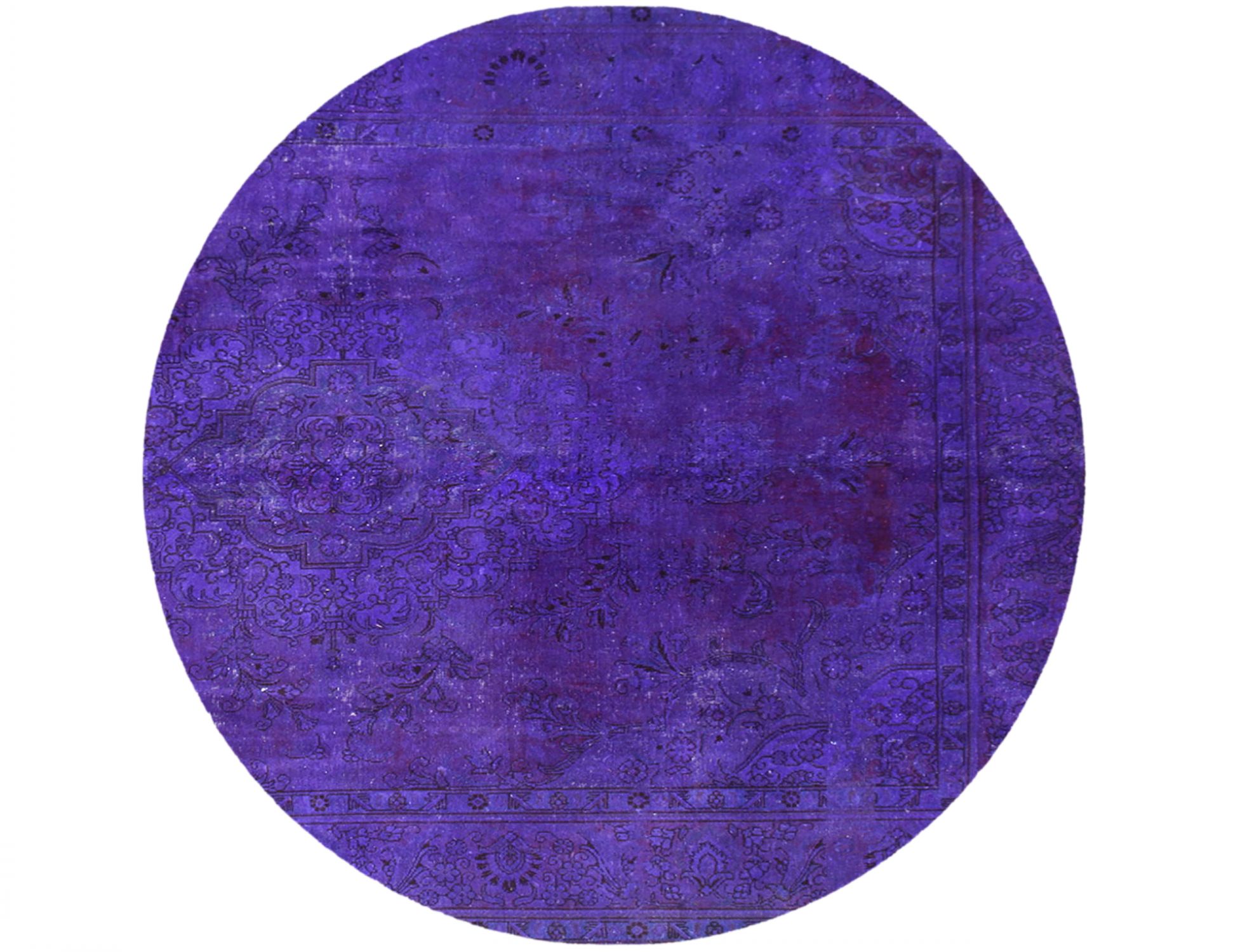 Tappeto Vintage  viola <br/>230 x 230 cm