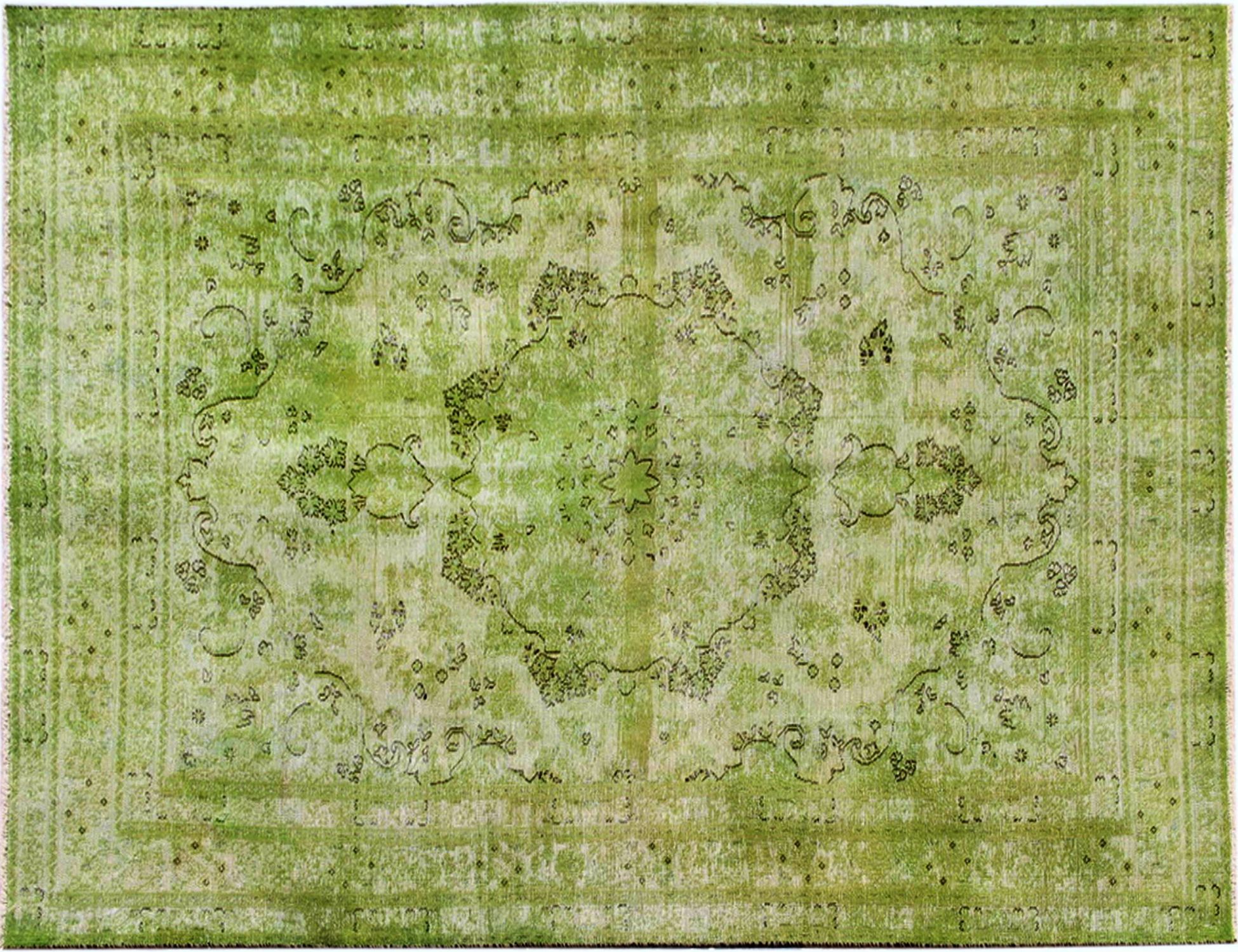 Persian Vintage Carpet  green  <br/>288 x 195 cm