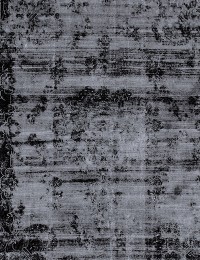 Schwarz Persien Persischer Vintage Teppich  430 x 290 cm