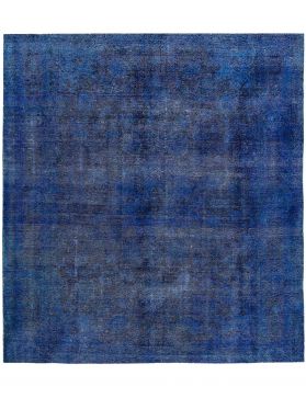 Alfombra vintage 242 X 242 azul