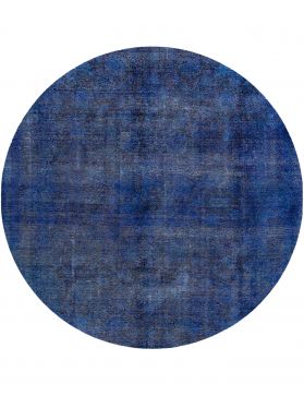 Vintage Teppich 242 X 242 blau
