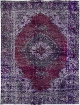 Alfombra Vintage 298 x 194 púrpura