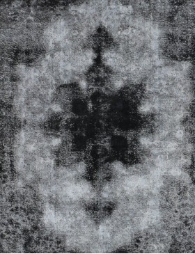 Zwarte  Perzië Vintage Tapijt  464 x 308 cm