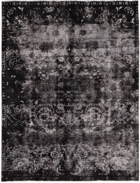 Tappeto vintage persiano  nero <br/>316 x 216 cm