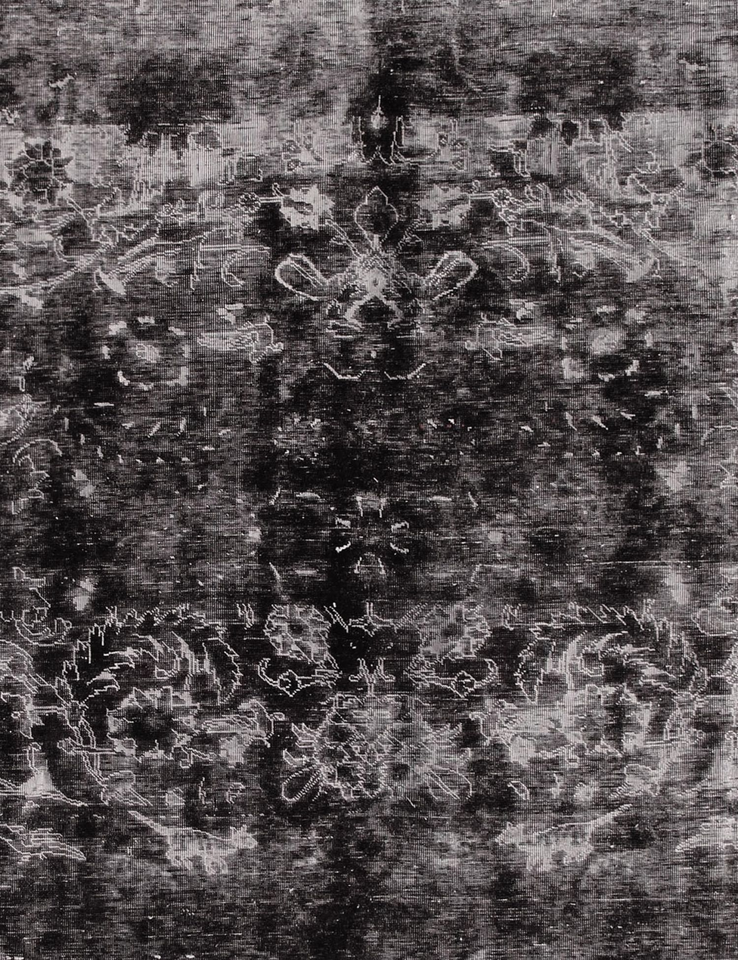 Tappeto vintage persiano  nero <br/>316 x 216 cm