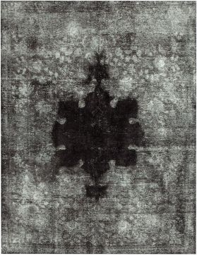 Tappeto vintage persiano 300 x 214 nero