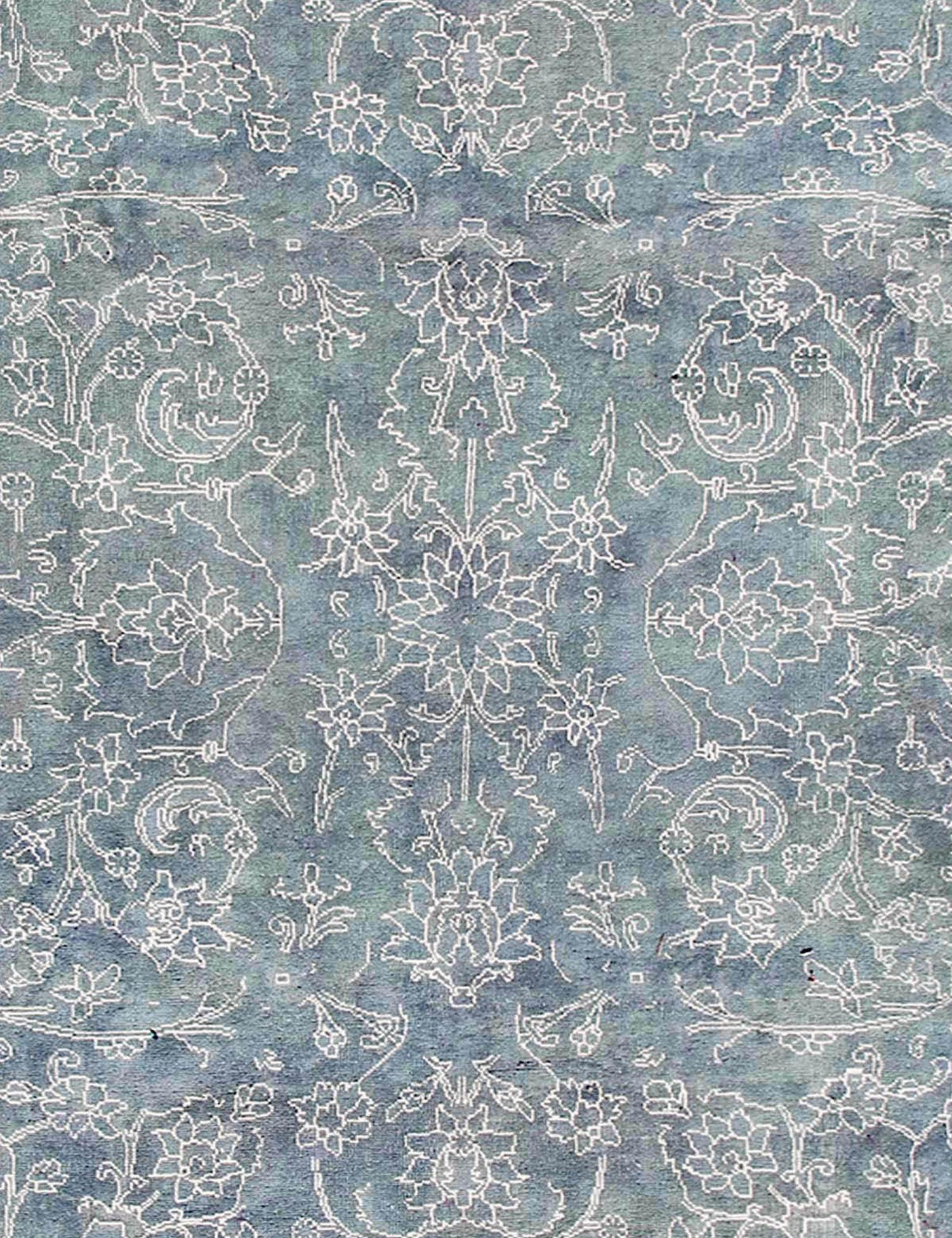 Perzisch Vintage Tapijt  blauw <br/>213 x 213 cm