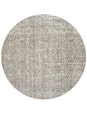 Grise Turc Tapis vintage 156 x 156 cm
