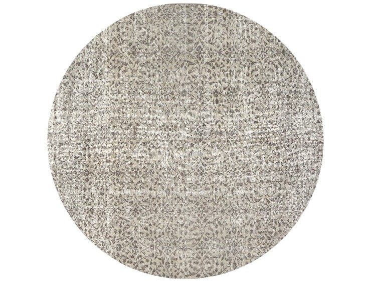 Grå Turkiet vintage matta  156 x 156 cm