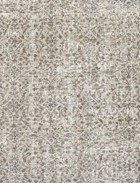 Grå Turkiet vintage matta  156 x 156 cm