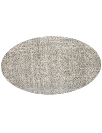 Grå Turkiet vintage matta  156 x 156 cm