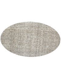 Grå Turkiet vintage matta  156 x 156 cm