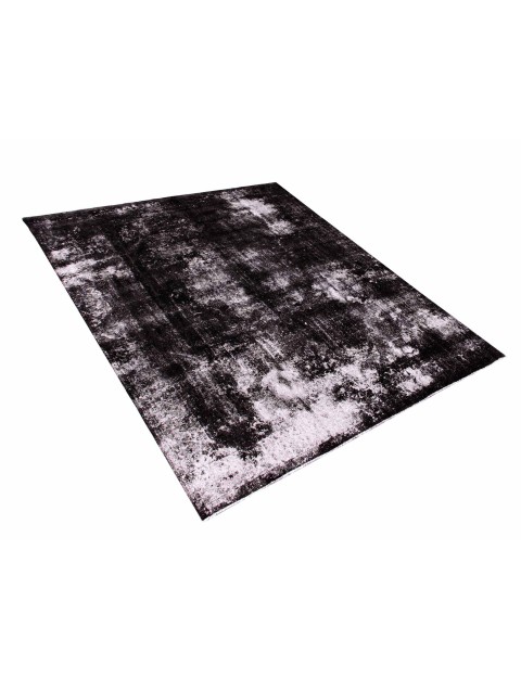 Schwarz Persien Persischer Vintage Teppich  370 x 290 cm