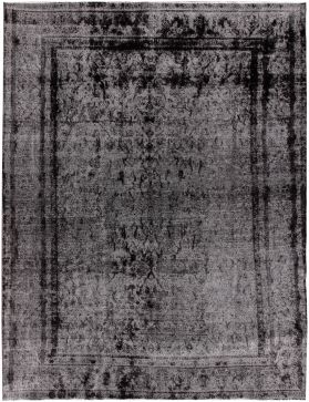 Persischer Vintage Teppich 363 x 280 schwarz