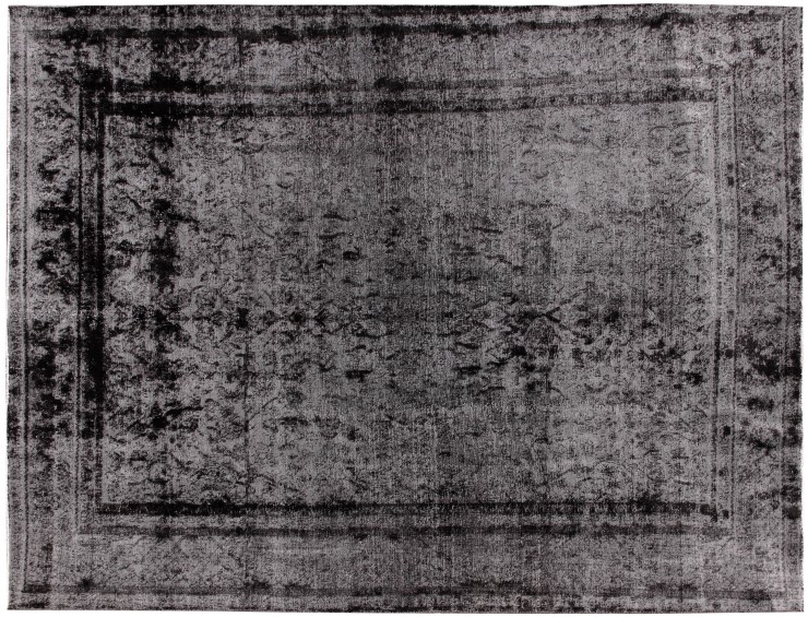 Sort Persien Persisk Vintagetæppe 363 x 280 cm