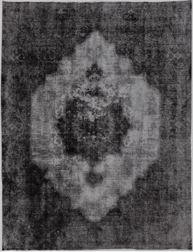 Persischer Vintage Teppich 385 x 295 grau