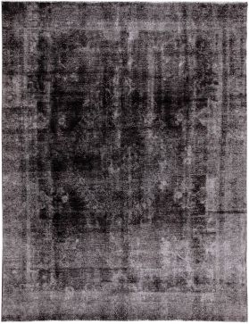 Persischer Vintage Teppich 369 x 260 schwarz