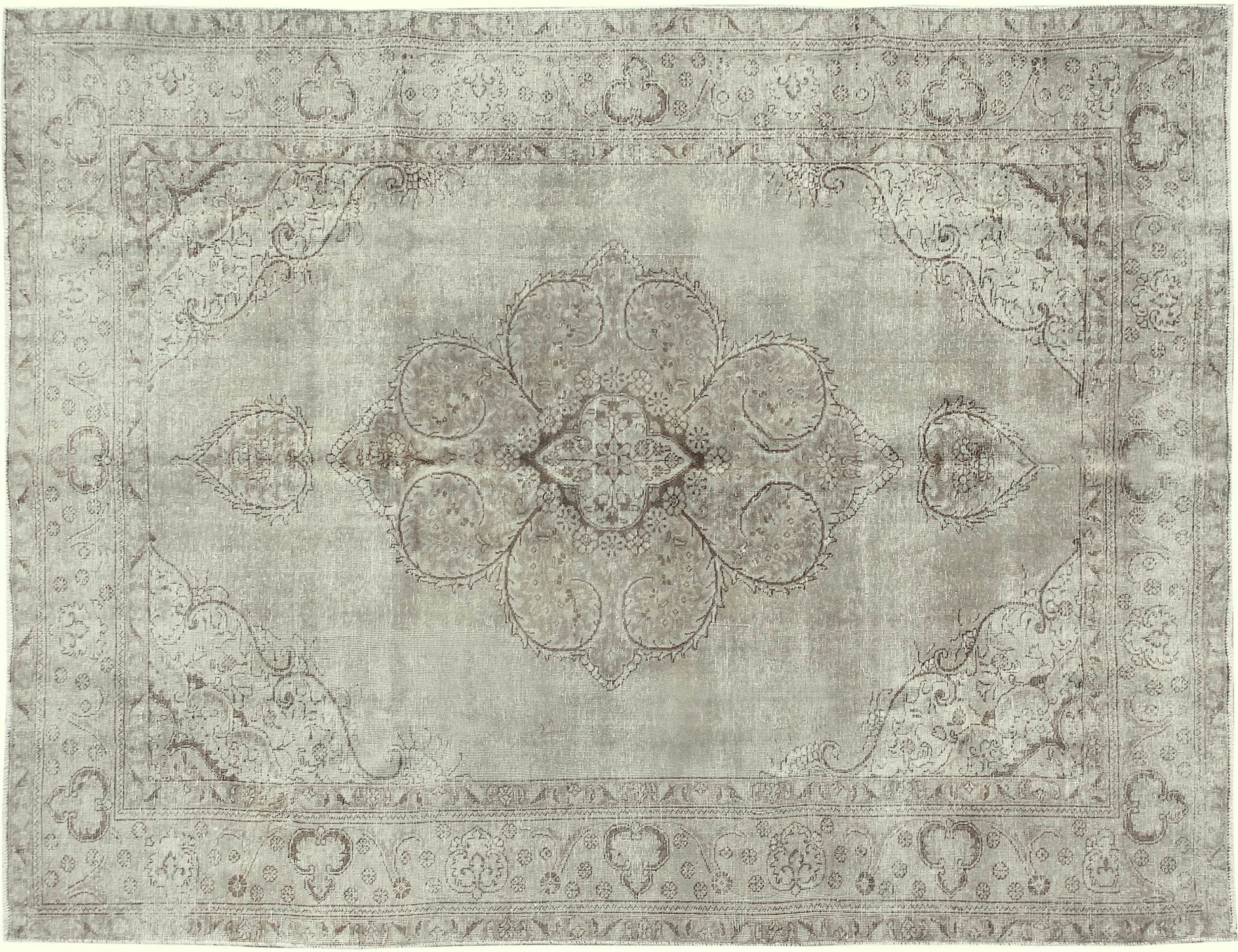 Tappeto vintage persiano  verde <br/>324 x 240 cm