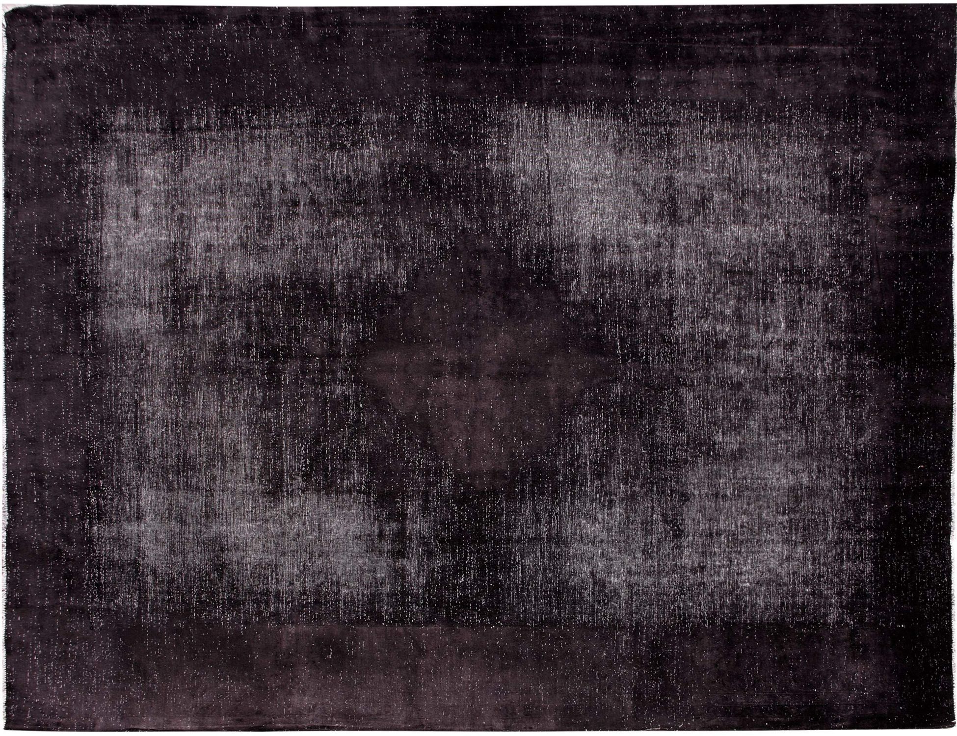 Tappeto vintage persiano  nero <br/>394 x 290 cm