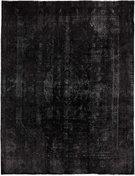 Persischer Vintage Teppich 384 x 295 schwarz