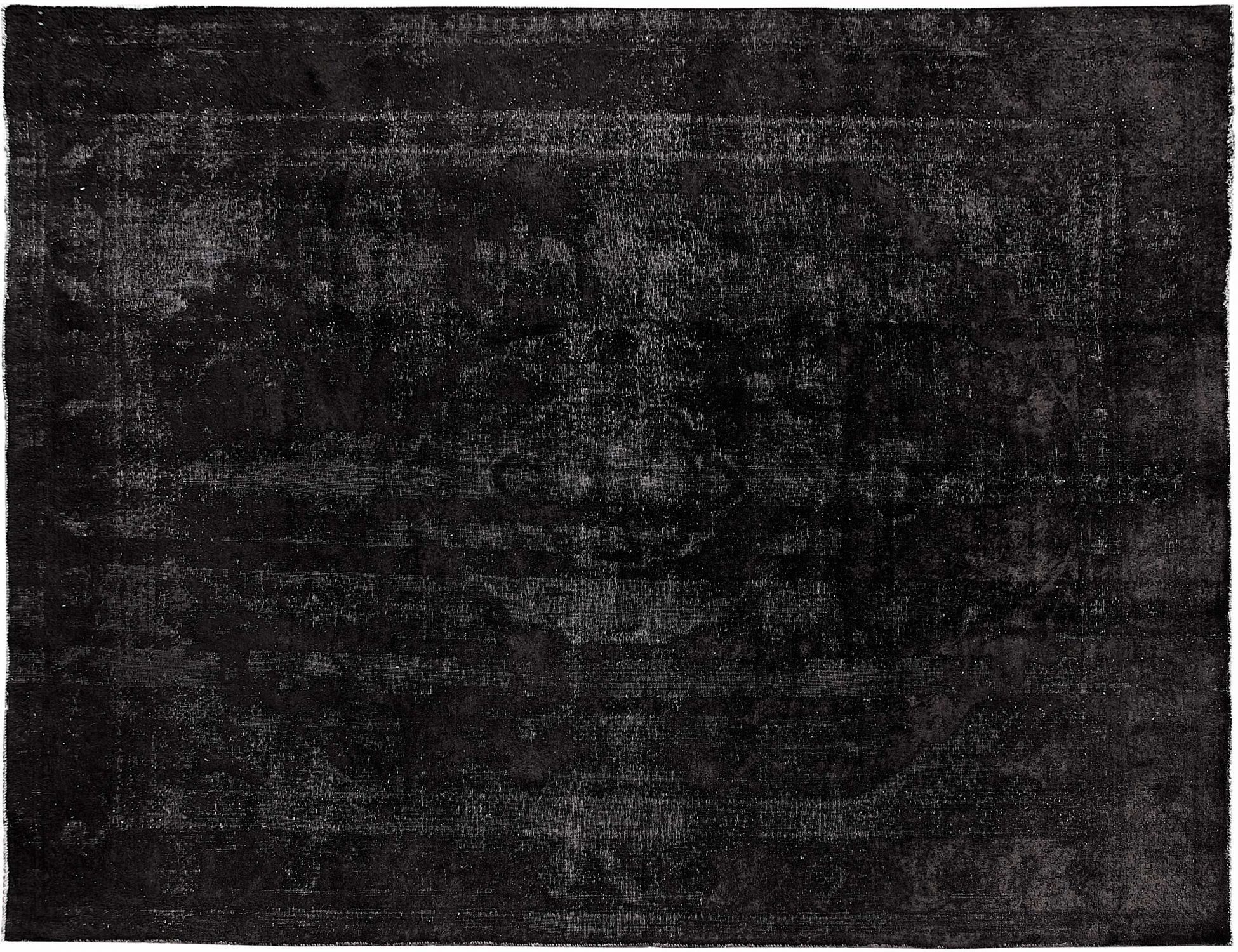 Tappeto vintage persiano  nero <br/>384 x 295 cm