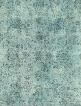 Green  Persia Persian Vintage Carpet  376 x 303 cm