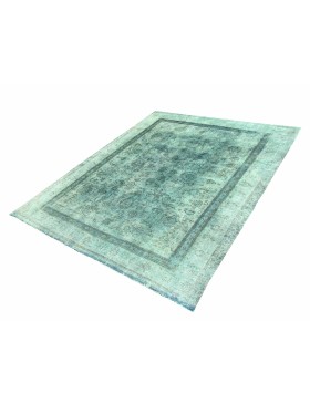 Green  Persia Persian Vintage Carpet  376 x 303 cm