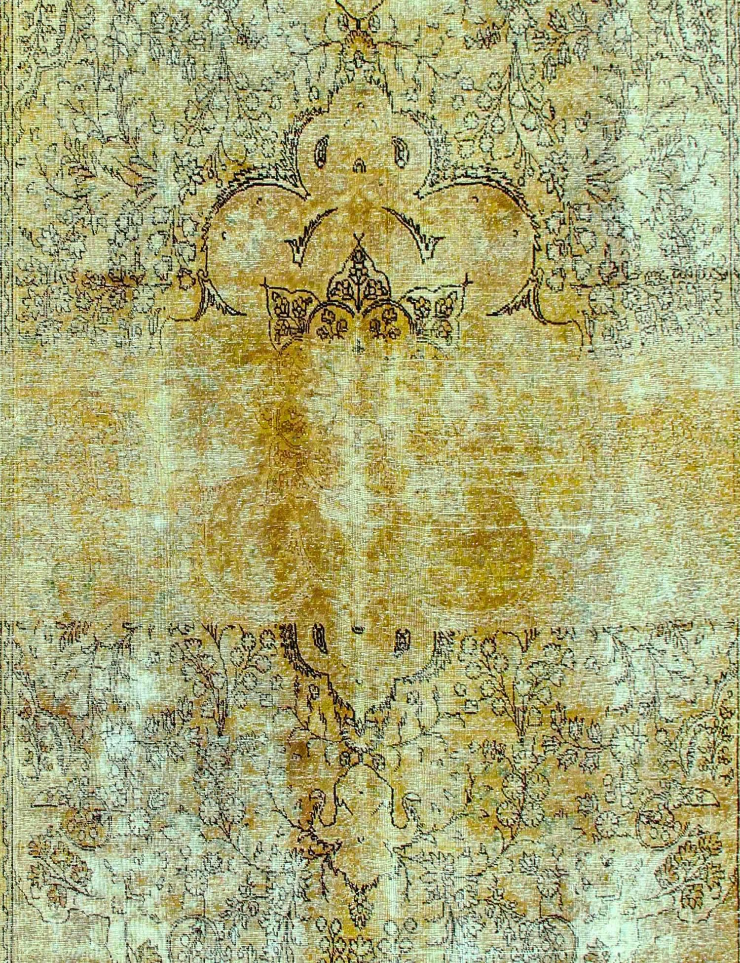 Alfombra persa vintage  amarillo <br/>398 x 307 cm