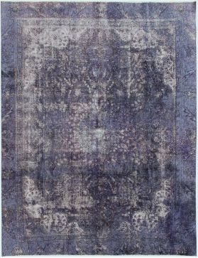 Persischer Vintage Teppich 350 x 269 blau