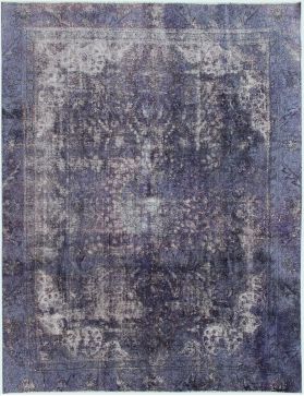 Alfombra persa vintage 350 x 269 azul