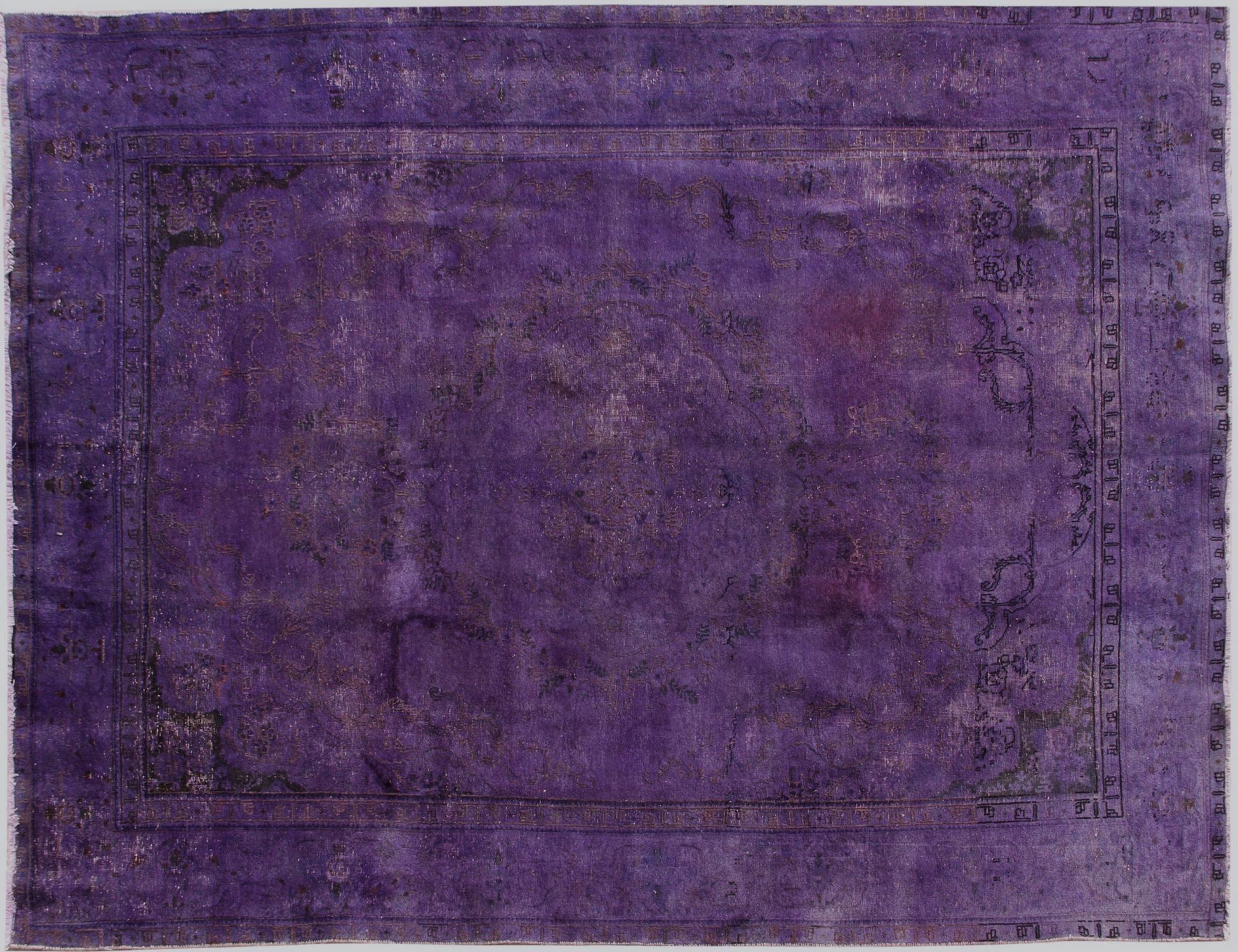 Tappeto vintage persiano  viola <br/>390 x 280 cm