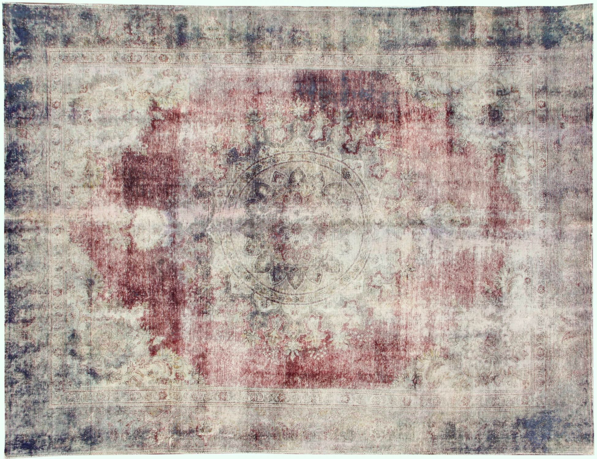 Tappeto vintage persiano  turchese <br/>370 x 270 cm