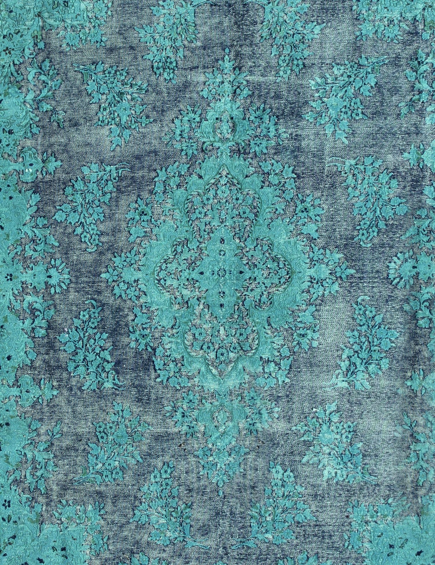Persischer Vintage Teppich  türkis <br/>387 x 293 cm