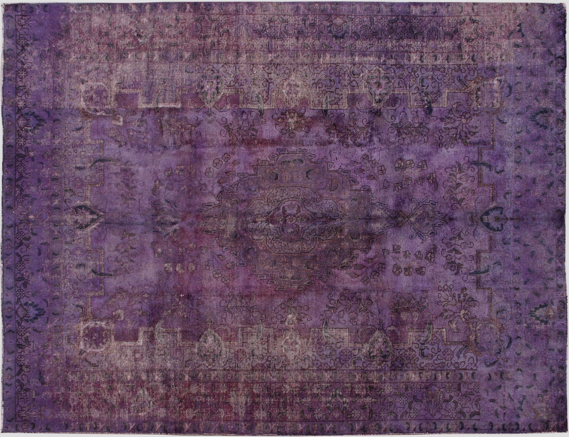 Persischer Vintage Teppich  lila <br/>385 x 280 cm