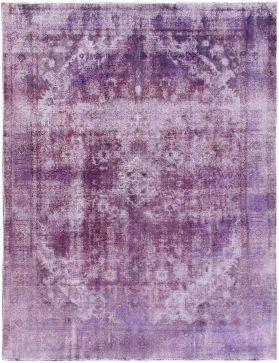 Persischer Vintage Teppich 394 x 290 lila