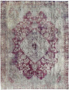 Persischer Vintage Teppich 357 x 272 lila