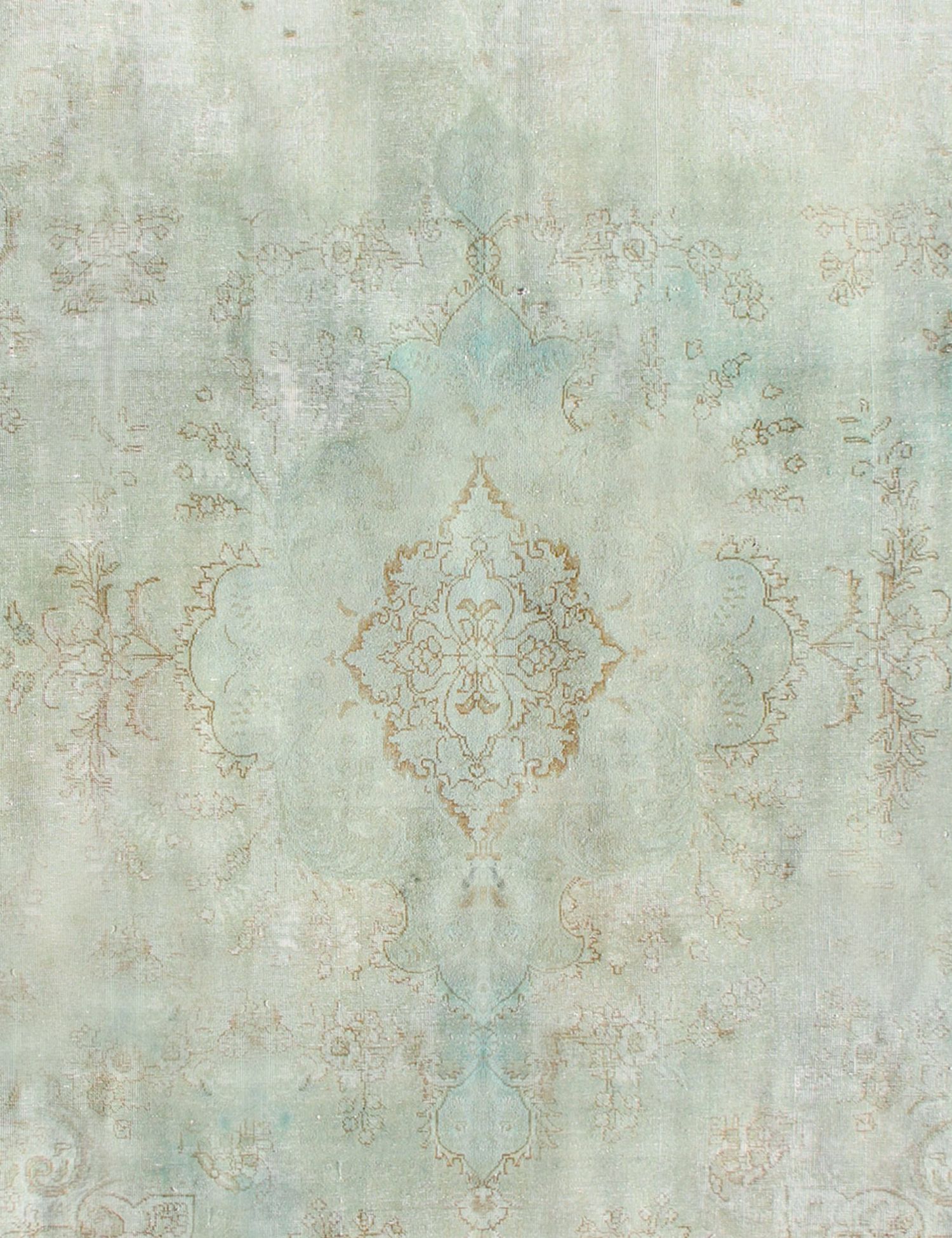 Tappeto vintage persiano  turchese <br/>390 x 296 cm