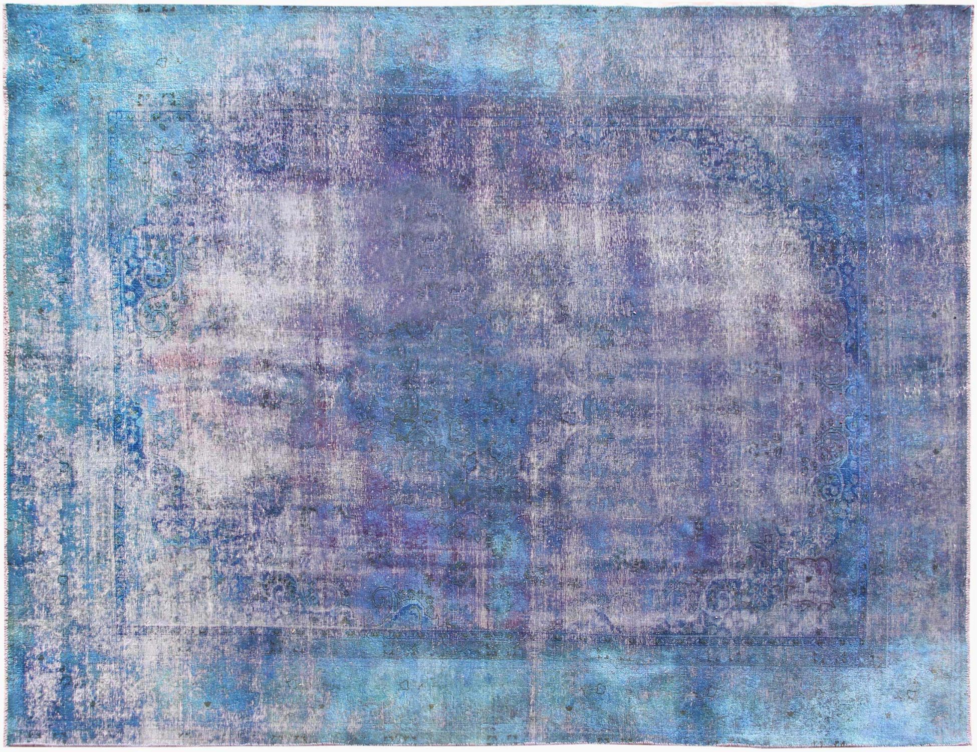 Alfombra persa vintage  azul <br/>369 x 260 cm