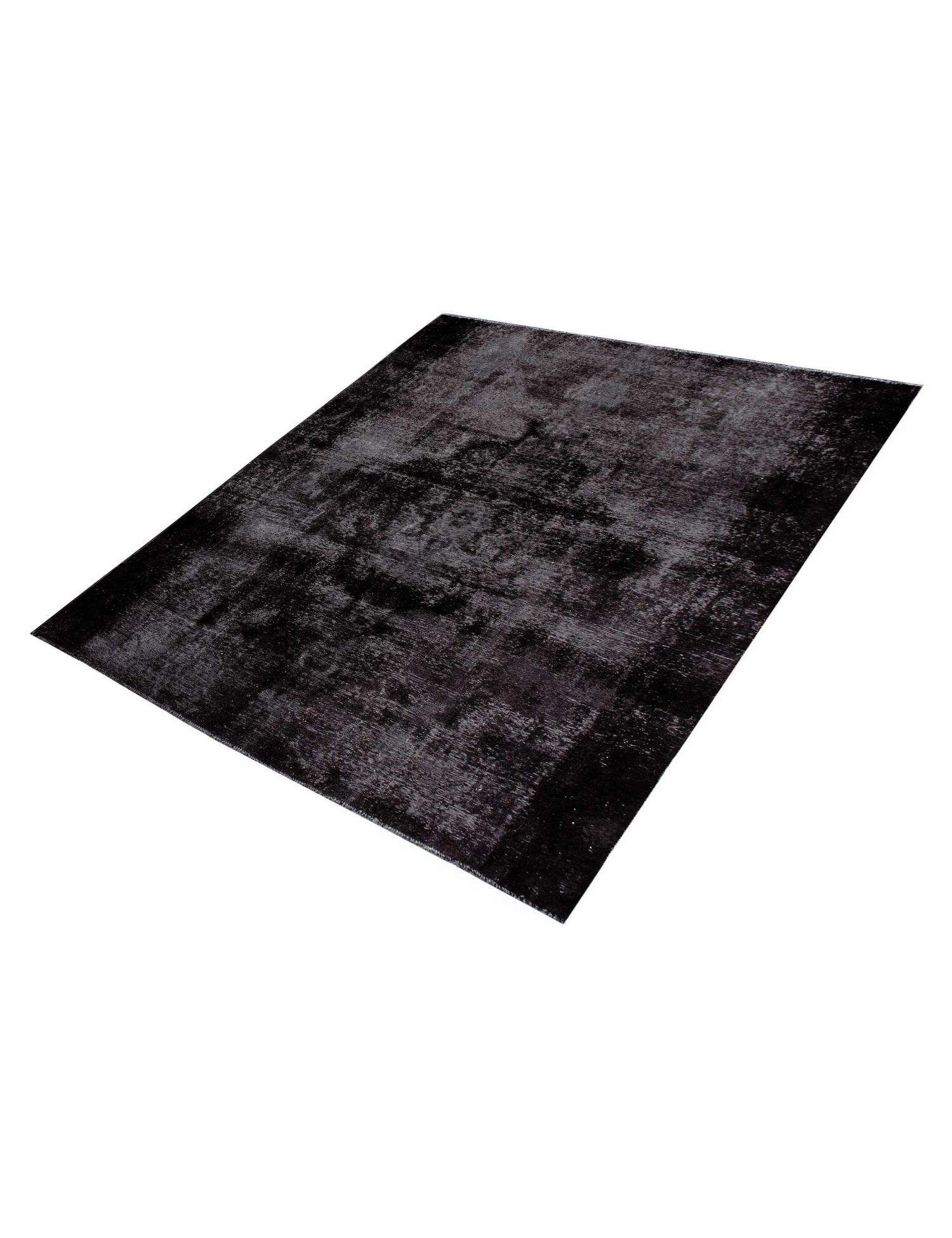 Persischer Vintage Teppich  schwarz <br/>300 x 264 cm