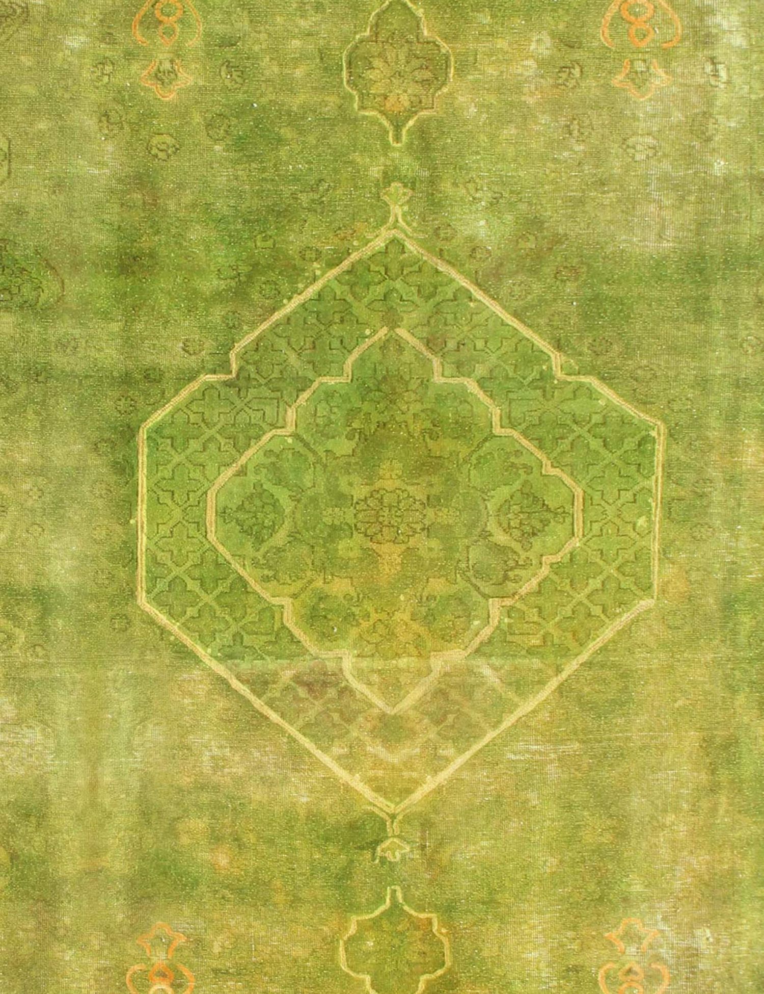 Alfombra persa vintage  verde <br/>380 x 224 cm