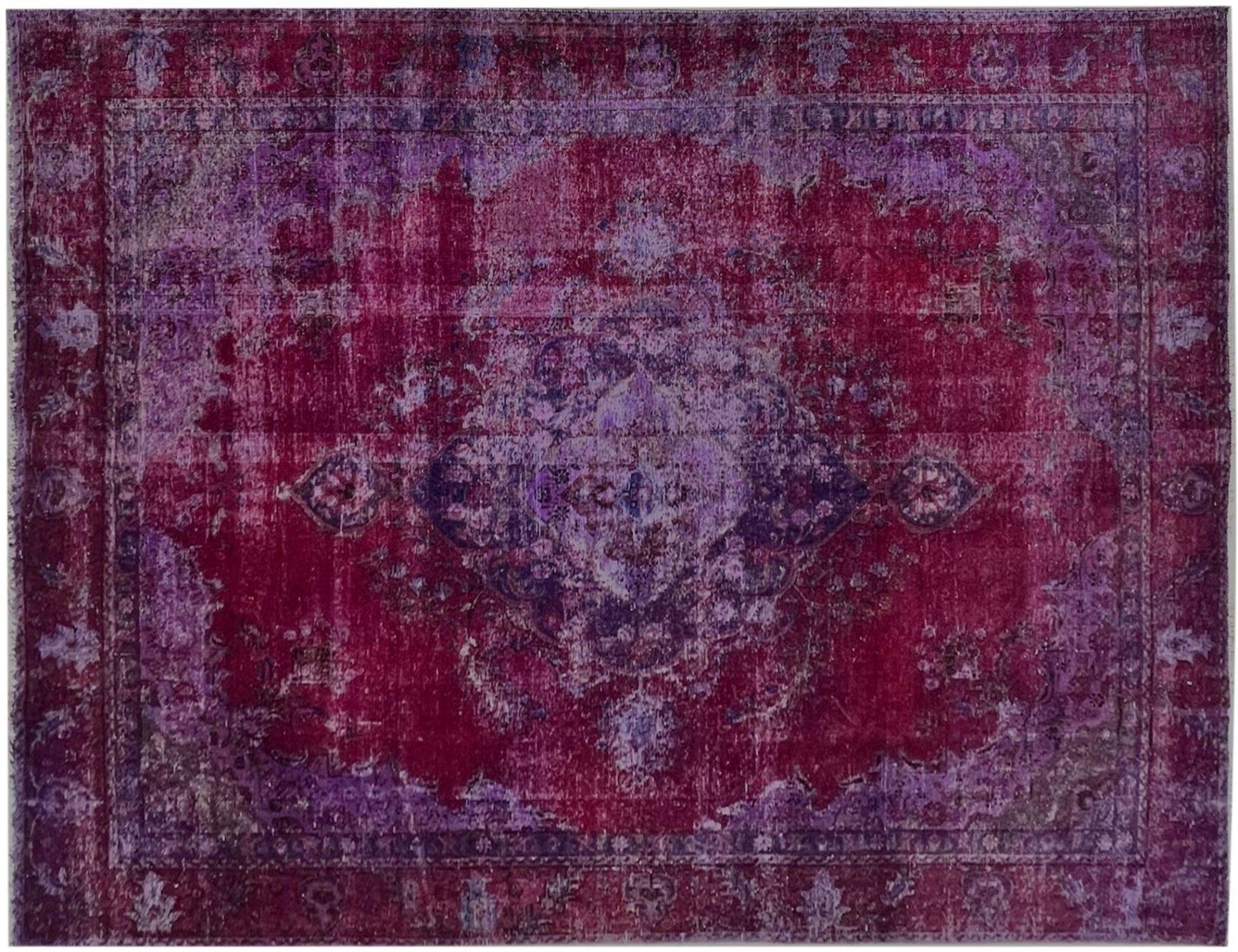 Vintage Teppich  lila <br/>374 x 276 cm