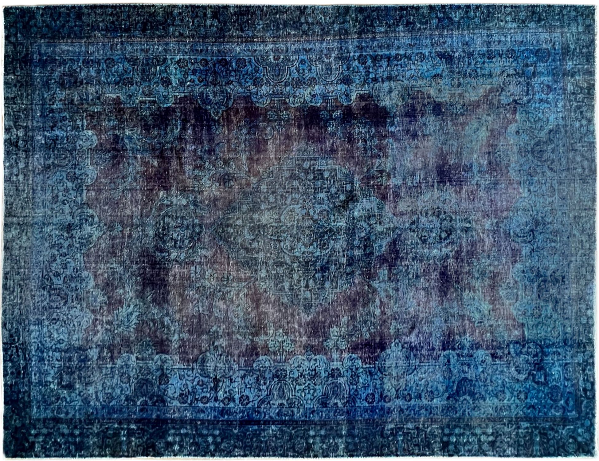 Tappeto Vintage  blu <br/>350 x 250 cm