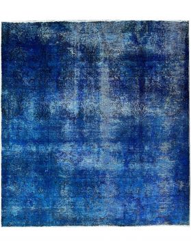  Vintage Tapis 204 X 185 bleu