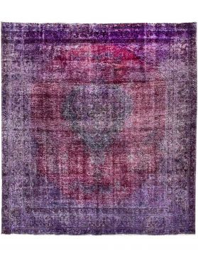 Tapis Vintage 318 x 307 violet