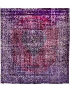 Lila Persien Vintage Teppich  318 x 307 cm