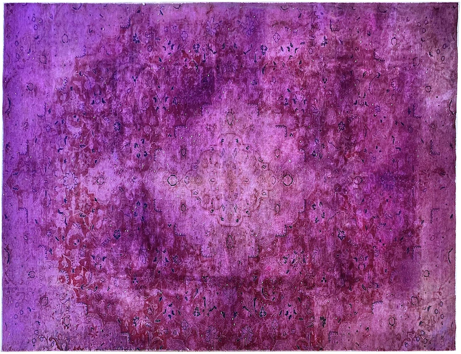 Tappeto vintage persiano  viola <br/>319 x 181 cm