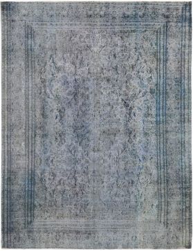 Vintage Teppich 355 X 290 blau