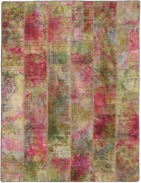 Patchwork Carpet 232 x 180 multicolor 