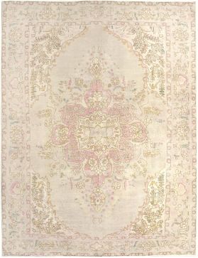 Persian vintage carpet 300 x 200 beige 