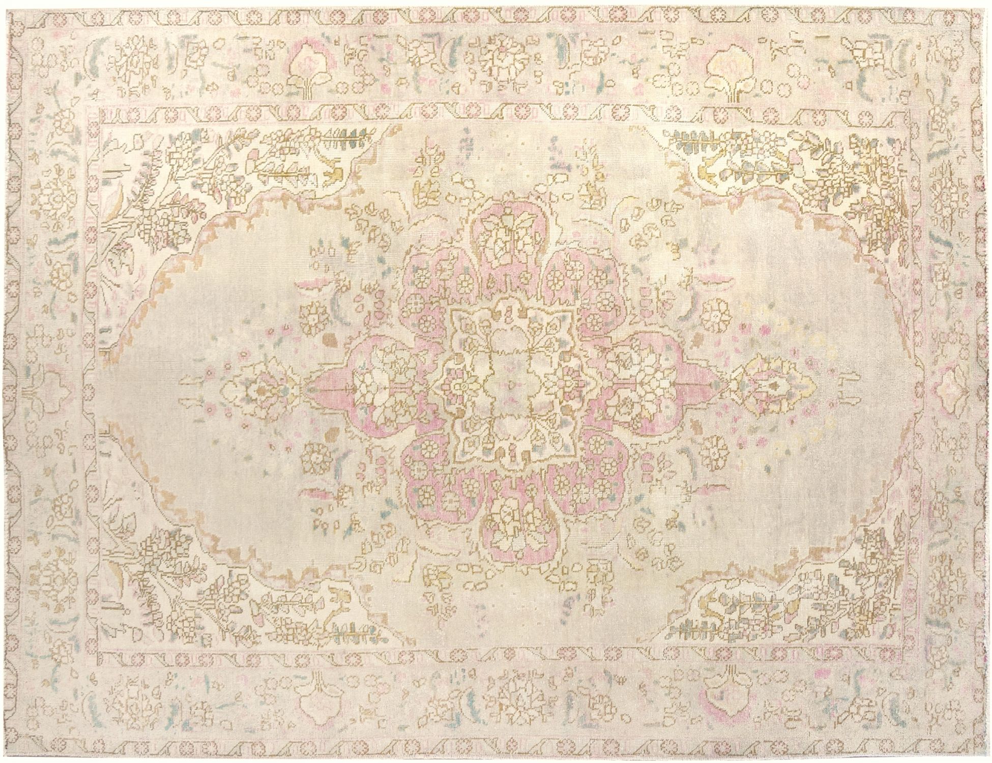 Tappeto vintage persiano  beige <br/>300 x 200 cm